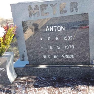 MEYER Anton 1932-1979