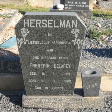 HERSELMAN Frederik Delarey 1919-1969