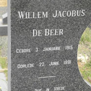 BEER Willem Jacobus, de 1915-1981
