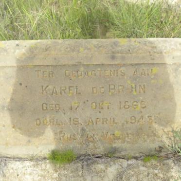BRUIN Karel, de 1866-1943