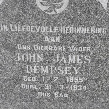 DEMPSEY John James 1855-1934