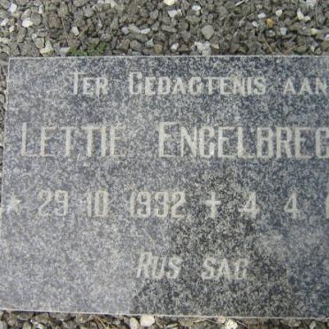 ENGELBRECHT Lettie 1932-1984