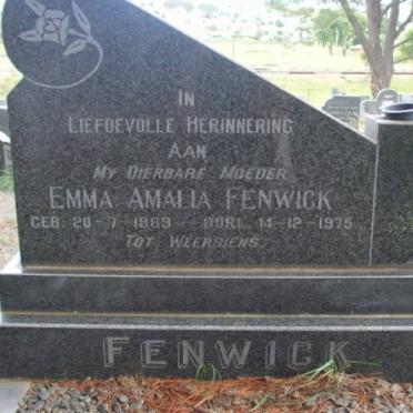 FENWICK Emma Amalia 1889-1975