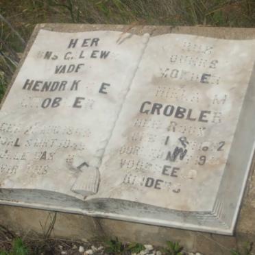 GROBLER Hendrik G.E. 1859-1949 &amp; Heila M. ROUX 1872-194?