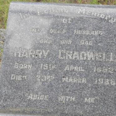 GRADWELL Harry 1883-1938