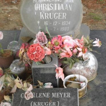 KRUGER Christiaan 1934-1983 :: MEYER Charlene nee KRUGER 1959-2005