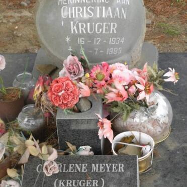 KRUGER Christiaan 1934-1983 :: MEYER Charlene nee KRUGER 1959-2005