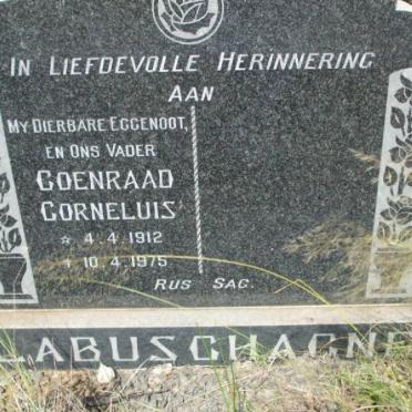 LABUSCHAGNE Coenraad Cornelius 1912-1975