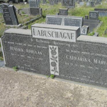 LABUSCHAGNE Hendrik Adriaan 1902-1973 &amp; Catharina Maria 1906-1973