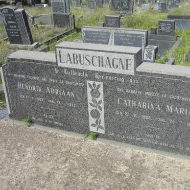 LABUSCHAGNE Hendrik Adriaan 1902-1973 &amp; Catharina Maria 1906-1973
