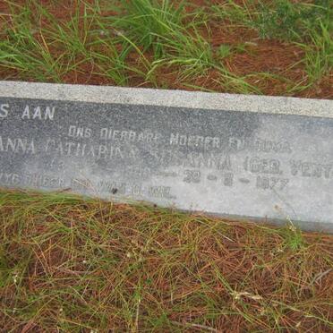 LABUSCHAGNE Frans Engelbertus 1891-1959 &amp; Anna Catharina Susanna VENTER -1977