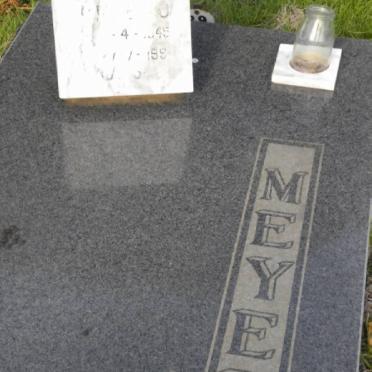 MEYER Pieter J. 1945-199?