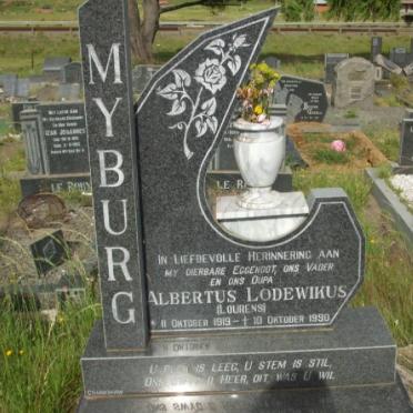 MYBURG Albertus Lodewikus 1919-1990