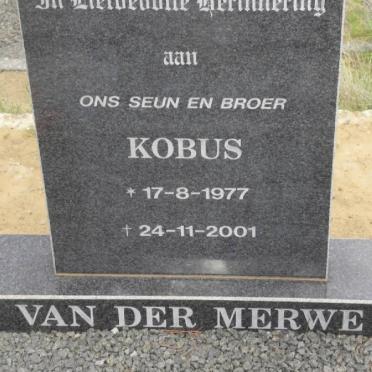 MERWE Kobus, van der 1977-2001