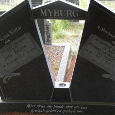 MYBURG Alex Andrew 1914-1990 &amp; Petronella Wilhelmina HATTINGH 1915-1981