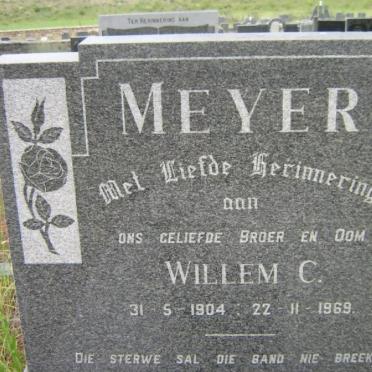 MEYER Willem C. 1904-1969
