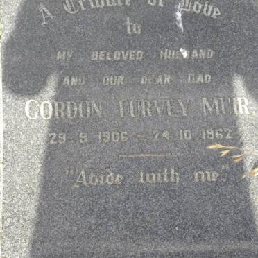 MUIR Gordon Turvey 1906-1962
