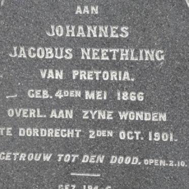 NEETHLING Johannes Jacobus 1866-1901