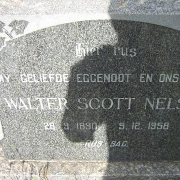 NELSON Walter Scott 1890-1958