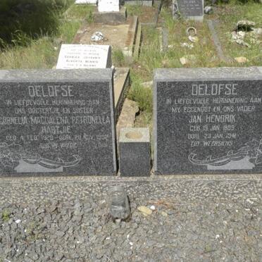 OELOFSE Jan Hendrik 1889-1941 &amp; Cornelia Magdalena Petronella 1929-1932