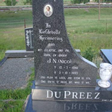 PREEZ J.N., du 1948-1993