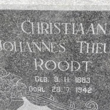 ROODT Christiaan Johannes Theunis 1883-1942 &amp; Helena Dorathea 1886-1960