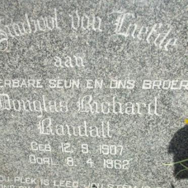 RANDALL Douglas Richard 1907-1962