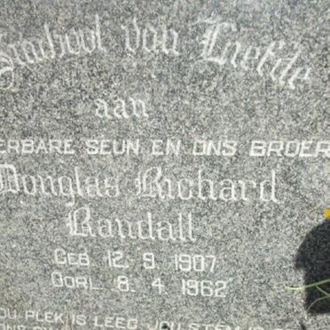 RANDALL Douglas Richard 1907-1962