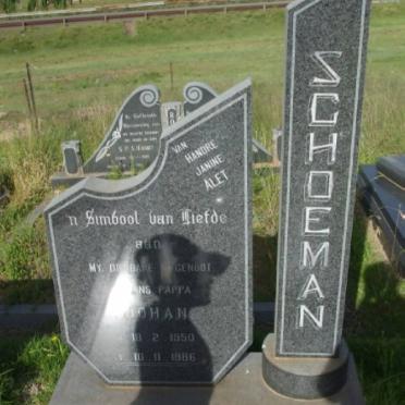 SCHOEMAN Johan 1950-1986