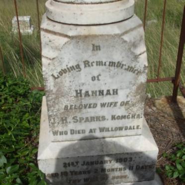 SPARKS Hannah -1903