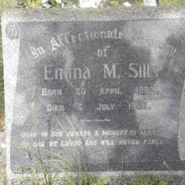 SILLS Emma M. 1883-1966