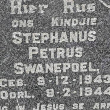 SWANEPOEL Stephanus Petrus 1943-1944