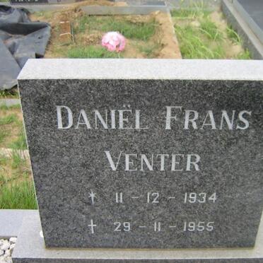 VENTER Daniel Frans 1934-1955