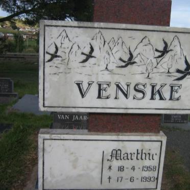 VENSKE Marthie 1958-1993