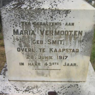 VERMOOTEN Maria nee SMIT -1917