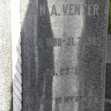 VENTER Jan A. 1888-1963