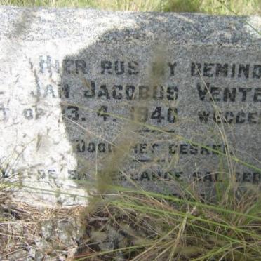 VENTER Jan Jacobus -1940