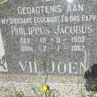 VILJOEN Philippus Jacobus 1902-1962