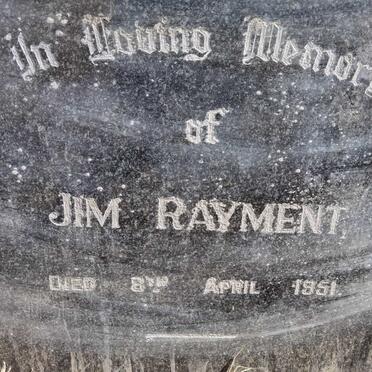 RAYMENT Jim -1951