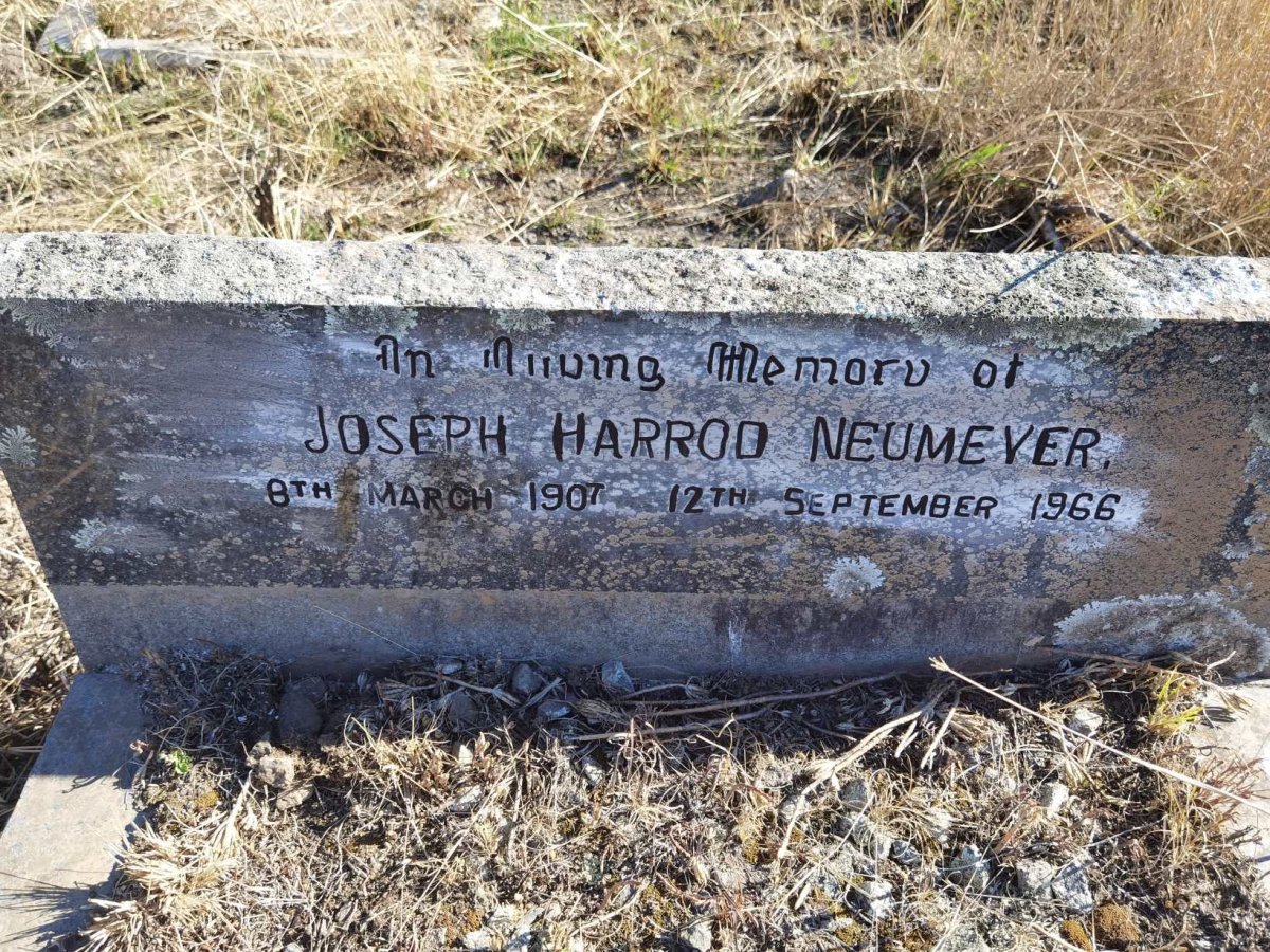 NEUMEYER Joseph Harrod 1907-1966