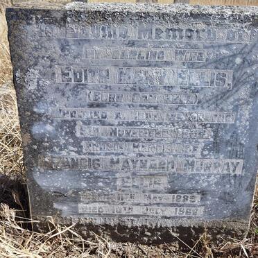 ELLIS Francis Maynard Murray 1889-1966 &amp; Edith Mary CAMPBELL -1954