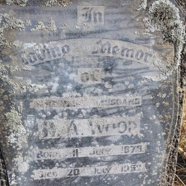 WOOD H.A. 1879-1952