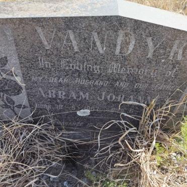 DYK Abram Johannes, van 1897-