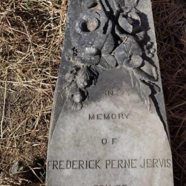 JERVIS Frederick Perne 1856-1883