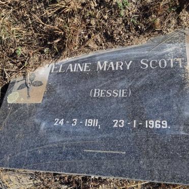 SCOTT Elaine Mary 1911-1969