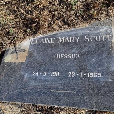 SCOTT Elaine Mary 1911-1969