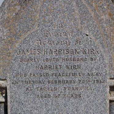 KIRK James Harrison -1912
