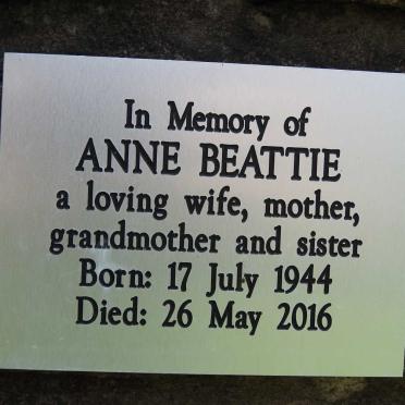 BEATTIE Anne 1944-2016