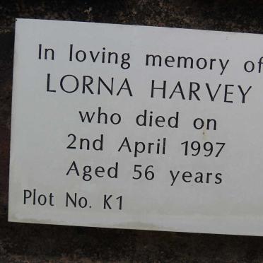 HARVEY Lorna -1997