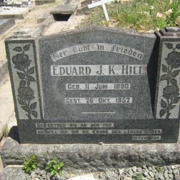 HILL Eduard J.K. 1890-1952
